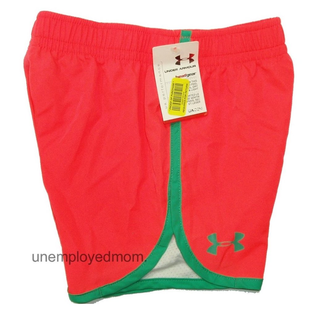 Under Armour Shorts Girls Active Wear Sports Athletic  BTS